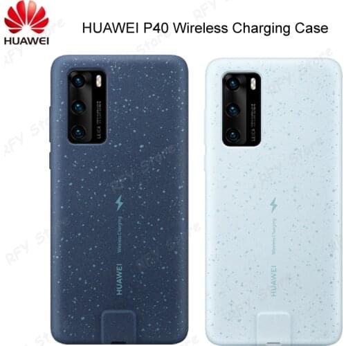 HUAWEI P40 Charging Case Original Official HUAWEI Magnetic Back Cover Supports Car Mount for HUAWEI P40