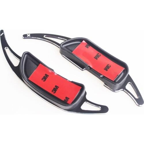 Aluminum Car Steering Wheel Shift Paddle Shifter Extension For Mercedes Benz AMG A45 C63 S63 GLA45 C63 CLS63 CLS53 2015~2019