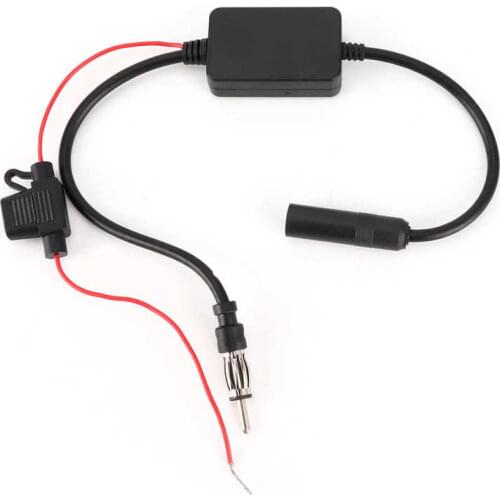 Auto accessorie araba aksesuar 12V Universal Car Antenna Signal Amplifier Noise Reduction Provide High Output Current