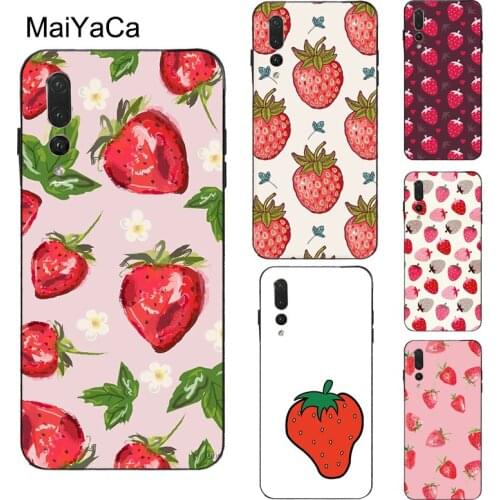 MaiYaCa Strawberry Fields Case For Huawei Honor 10i 7A Pro 7C 8A 8C 8S 8X 9X 9 10 Lite 20 Pro Nova 5T Y6 Y9 Y7 2019