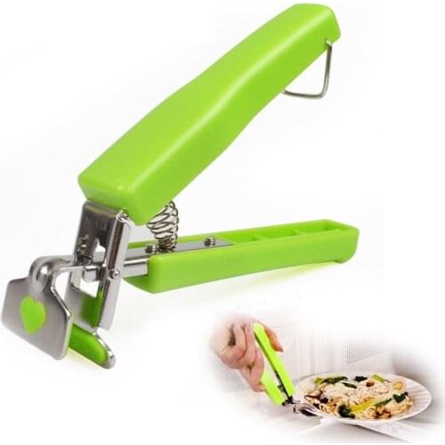 Stainless Steel Spring Saucer Oven Clip Dish Holder Bowl Tongs Pot Clips Healthy Safety Hot Bowl Holder Dish Clamp Pot Pan Grip