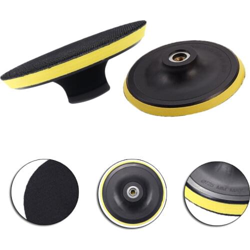 1/2Pcs Abrasive Tools OD 125/180mm ID 10/14mm Thickness 5mm Grinder Sanding Polishing Sticky Disc Backing Backer Pad