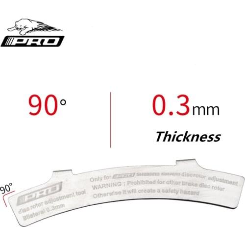 Iamok 1 Pcs IIIPRO MTB Disc Brake Pad Rotor Adjustment Tool Bicycle Mounting Assistant Bike Gap Adjusting Piece Repair Tools