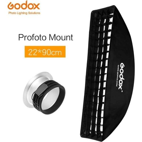 Godox 9"x 35" 22 x 90cm Honeycomb Grid Softbox for Photo Strobe Studio Flash Profoto Mount Softbox