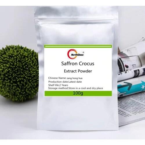 Hot Sale High Quality Pure Natural Saffron Extract Powder, Saffron, Zang Hong Hua, Enhance Memory, Beauty