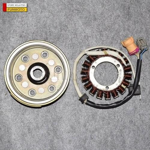 JIANSHE 400ATV -Magneto parts number is F3-D50000-0 it includes rotator and stator