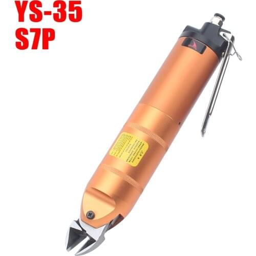 Quality YS-35P+S7P Pneumatic Metal Wire Cutting Tool Air Nippers for Iron Wire 4.0mm Copper Wire 4.8mm
