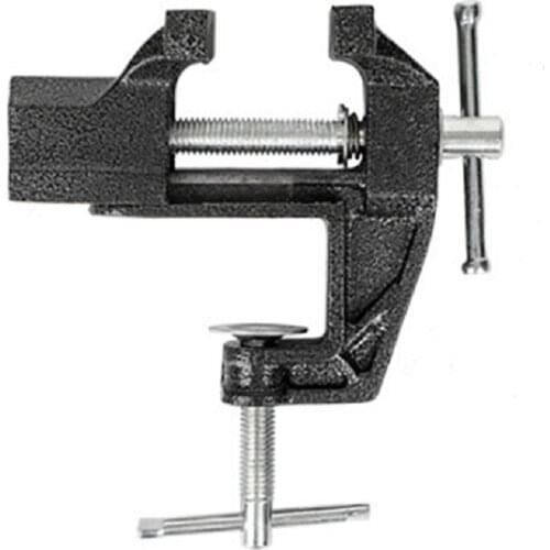 Bench Vise Mini Rotating Tables Screws Vise Bench Clamp Screws Vise for DIY Crafts Mold Fixed Repair Tool Muliti-Funcational TB