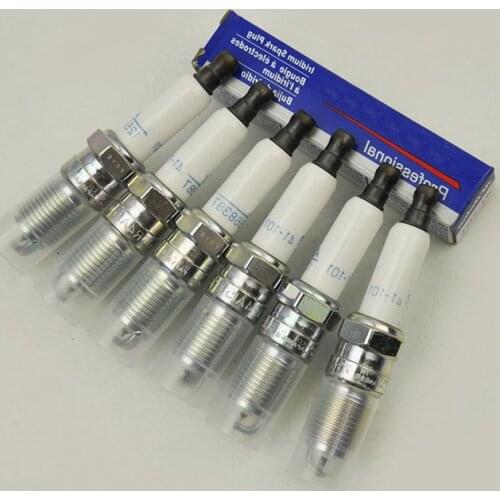 4pcs 12568387 Iridium Spark Plug Fit For Buick Chevrolet GMC Pontiac Saturn