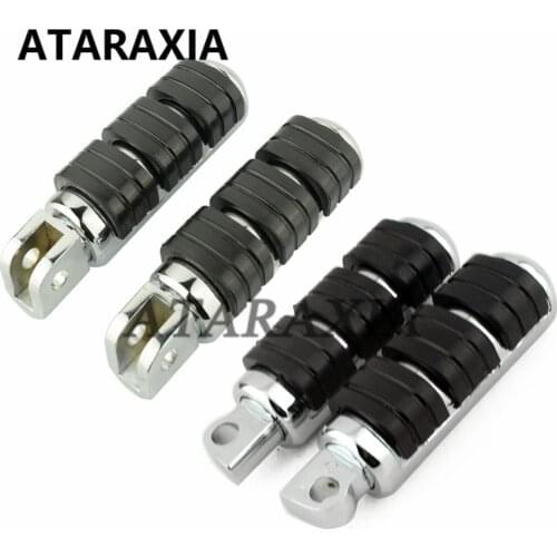 Motorcycle Front & Rear Footpegs Foot pegs Footrest Pedal For Suzuki Intruder 1500 LC /Marauder 800 /Boulevard C90 Boulevard