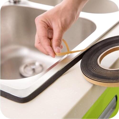 Gas stove table gap anti-fouling strips Pool seal strip tape sink window soundproofing strips