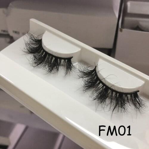 Buzzme Shorter Length Eyelashes 3D Mink False Lashes Fluffy Wispy Volume Natural Soft Cross Reusable Eyelash