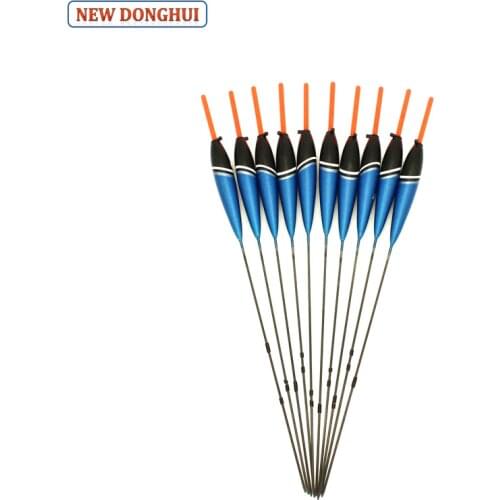 Newdonghui 10pcs/Lot Fishing Float Can Change Chemical Light Fishing Bobber 0.5G 1.0G 1.5G 2.0G Buoyancy 201134