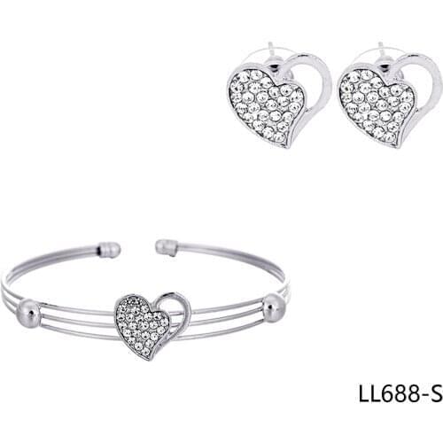 Silver Red Rope Bangle Bracelet Fashion Women Jewelry Gift Chain LL688