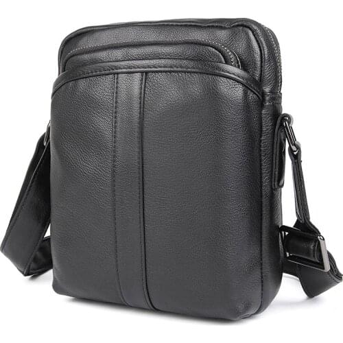 Fashion Men Messenger Bags Genuine Leather Male Travel Bag Man Shoulder Bags Small Crossbody Bag For Mens Men Leather Bag