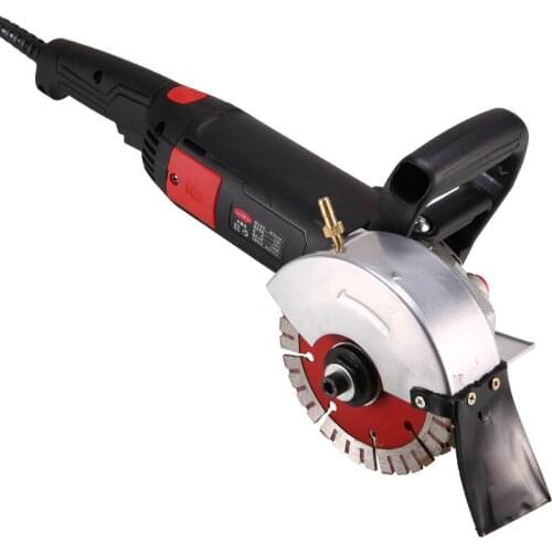 5800W slotting machine one-time forming dust-free water and electricity installation engineering concrete wall trunking cutting