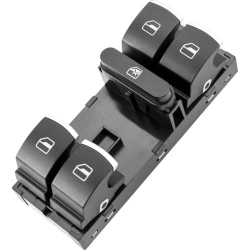 5ND959857 Electric Power Master Window Switch Button For SEAT VW Tiguan Jetta Golf MK5 MK6 GTI Rabbit Passat B6 B7 3C Tiguan