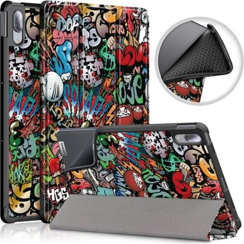 For Lenovo Tab P11 Pro Case,For Lenovo Tab P11 TB-J606F 11'' TB-J706F 11.5'' Smart Magnetic Stand Tablet Cover Soft Back Case