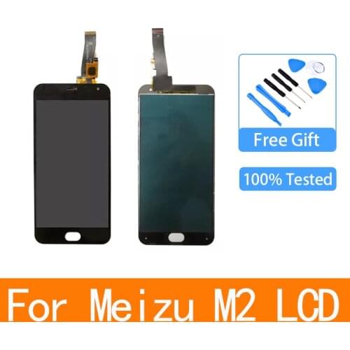 For Meizu M2/M2 Mini M578 LCD screen display+touch panel digitizer For Meizu Meilan 2 lcd Replacement