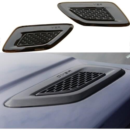 For Range Rover Hood Grill Vent Slat Air Wing Cover For Range Rover Sport 2014 2015 2016 2017 Hood Air Outlet Grille For Hood