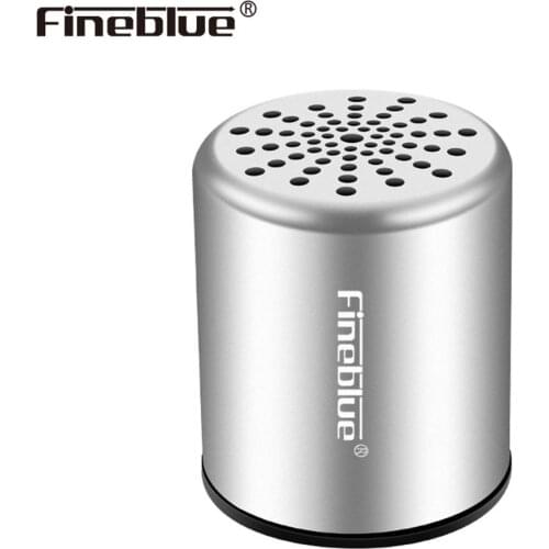 Fineblue MK10 Bluetooth Speaker 4.2 Stereo 3D Stereo Subwoofer TWS Mini Metal Wireless Hands-free Small Speaker Accessor