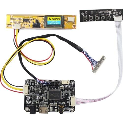 HD-MI LCD Controller Board Work With 15.6inch 1366X768 LP156WH1 LTN156AT01 N156B3 B156XW01 16inch 1366X768 LTN160AT01