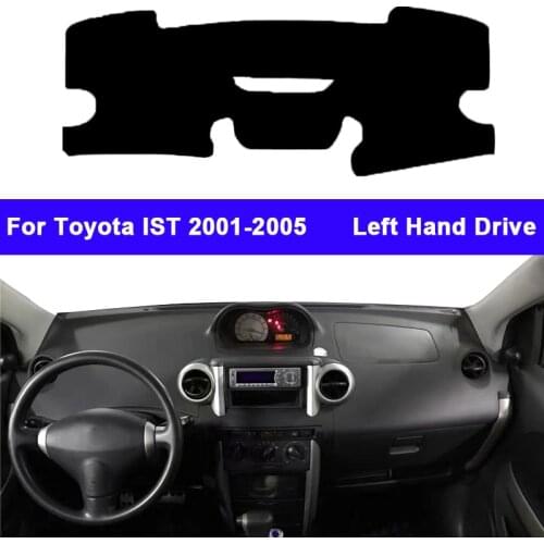 Car Dashboard Cover DashMat Carpet Cape For Toyota IST 2001 2002 2003 2004 2005 Console Protector Sun-Shade Automobile Inner