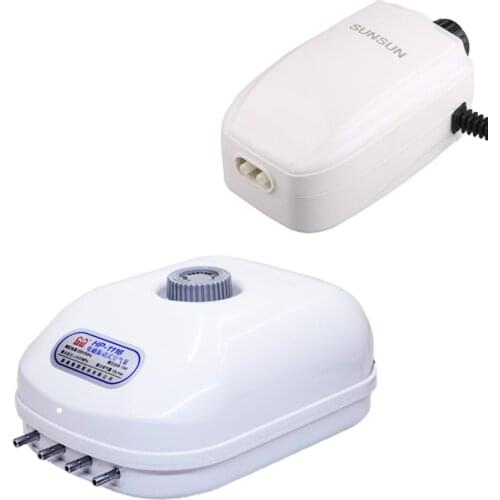 110-240V 2.5W 8.5W 15W Magnetic Aquarium Air Pump Adjustable Four Outlet Oxygen Air Pump for Large Fish Tank Air Compressor