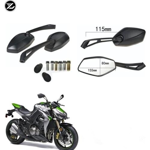 The new for Kawasaki Z250 Z800 Z900 Z1000 ER-6N Z250 er6n modified ath1etic rearview mirror of motorcycle