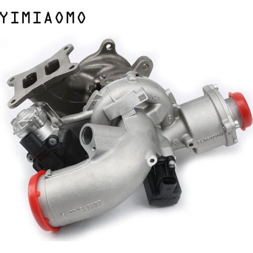 New Exhaust Turbocharger With Solenoid Valve And Servo Motor For Audi A4 A5 A6 A7 Sportback A8 S8 Quattro Q5 2.0TFSI CYPA CYNB