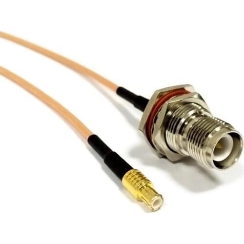 New wifi antenna extension cable RP-TNC female nut to MCX male plug cable RG316 wholesale 15CM adapter