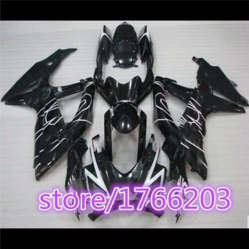 For Cool Black Corona A HOT 08-10 GSXR750 2008 2009 2010 GSXR 600 750 GSXR600 K8 08 09 10 Fairing