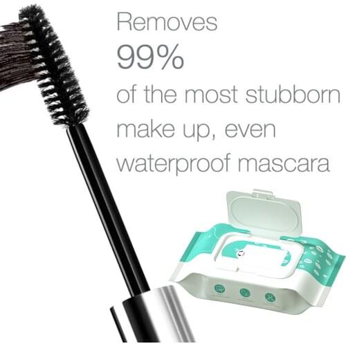 Refreshing Makeup Remover Daily Cleansing Face Wipes 60 Count Pre-Moistened