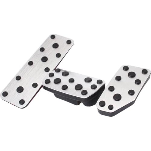 Car Accelerator Fuel Brake Pedal Foot Rest Pedals Cover Non Slip Pad For Subaru Forester SK 2019 -21 XV 2018-20 Impreza 2016 -20