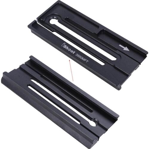 Clamp Adapter Converter for 39mm Arca-Swiss Fit Camera Quick Release Plate Converted to for Manfrotto Gitzo Tripod Fluid Head