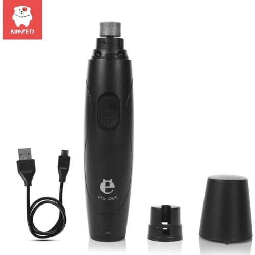 Kimpets Rechargeable Pet Nail Polisher Automatic Electric Grooming Dogs Cats Paws Nail Polisher Nail Clipper