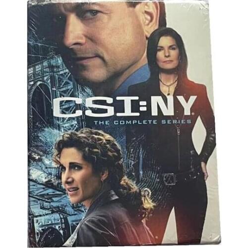 Brand New CSI:NY THE COMPLETE SERIES 1 - 9 55disc Drop Shipping