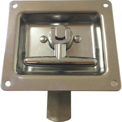 T style trailer truck lock Hardware Electric cabinet lock fire box toolcase lock PULL Industrial equipment door RV handle knob