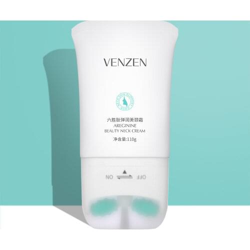 VENZEN Neck Chest Lifting Cream Collagen Serum Firming Repair Wrinkle Soften Brighten Neck Skin Beauty Neck Care