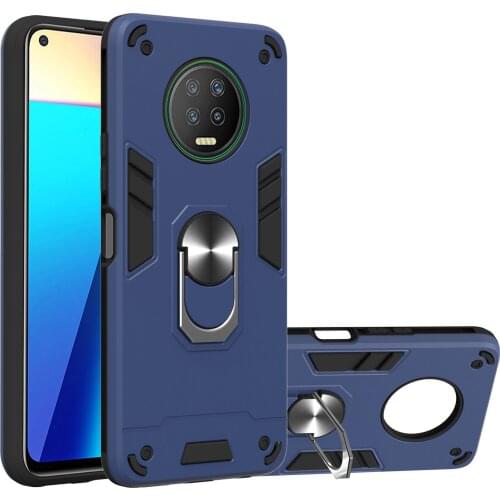 For Infinix Note 7 Lite Hot 9 Play Smart 4 Case Hard With Stand Ring Armor protect cover for Infinix X690 X680 X656 X656 X653