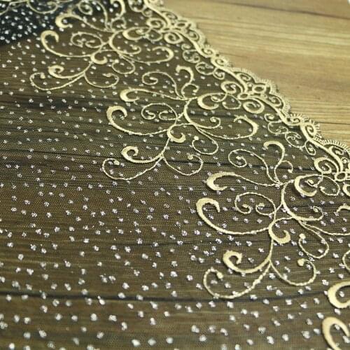 1 yard Lash lace lace flower black lace fabric handmade DIY garment accessories