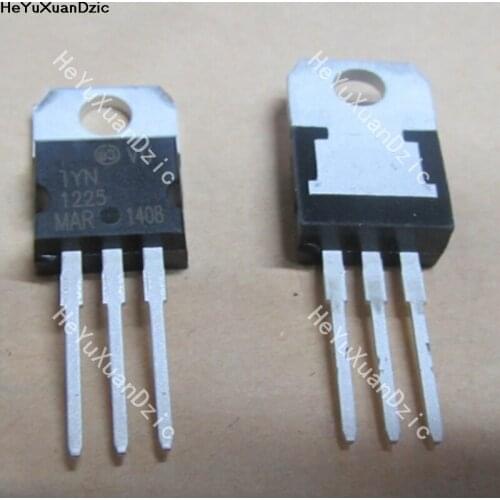 10Pcs/Lot TYN1225 1225 Triac thyristor 1200V 25A TO-220 New Original Product