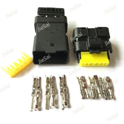 6 Pin 211PL069S0049 211PC069S0049 Valve Oil Pump Automobile Connector Accelerator Pedal Connector For Peugeot Citroen Renault VW