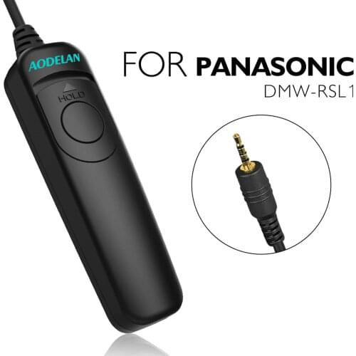 AODELAN P6 Wired Shutter Release Cable Remote Control for Panasonic DMC-FZ100 FZ150 FZ200 FZ1000 FZ2500 G1 G2 Replace DMW-RSL1