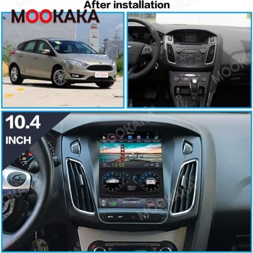 For FORD FOCUS Android Radio 2012 - 2017 Car Multimedia Autoradio DVD Player Head Unit Cassette Recorder GPS Navigation Stereo