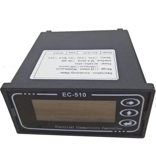 0-200ms/cm 10.0 Stainless Steel Sensor Conductivity Meter 4-20mA industrial Online EC Controller Tester Water Quality Monitor An