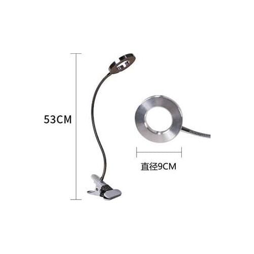 Tatoo Makeups Lantern Cold And Warm Small Desk Lamp Portable Tattoos Clip Lamp Nail Beauty Salon Lighting Tattoo Tools Sale