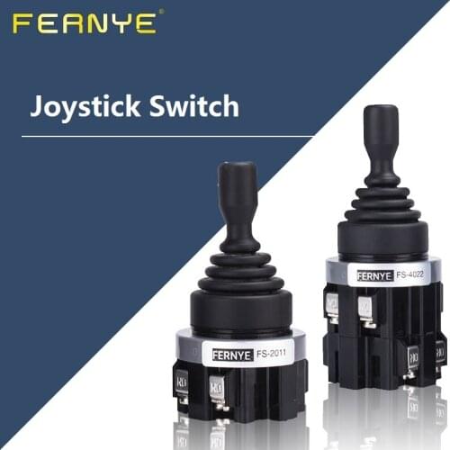 FSP402 FS201 FSP201 4NO Controller Spring Return Joystick Switch Momentary Latching 4Position 2Position Spring Rocker Switch