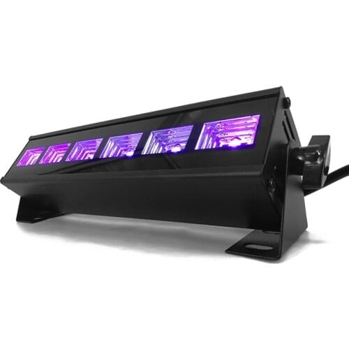 Halloween Projector LED Bar Lights 6x3W UV Color Led Wall Wash DMX Stage Light Effect For Disco DJ KTV Club Home