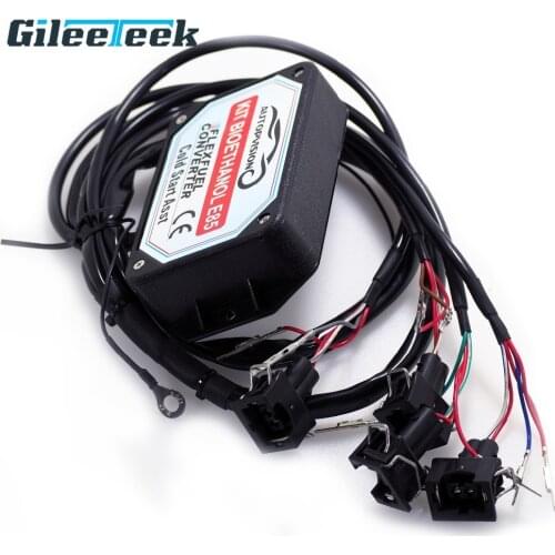 Cold Engine Starting Asst Flex Fuel Conversion Kit Plug and Drive Kit 4/6/8 Cylinder Ethanol Alternative Fuel for Gasoline Car